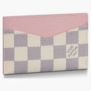 Louis Vuitton Daily Card Holder Damier Azur Rose Ballerine