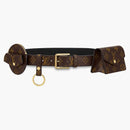 Louis Vuitton Daily Multi Pocket Belt Monogram 30mm Brown