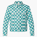 Louis Vuitton Damier Denim Trucker Jacket Ocean