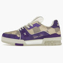Louis Vuitton Damier Lv Trainer Purple