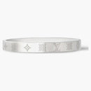 Louis Vuitton Damier Staples Bangle Silver