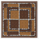 Louis Vuitton Dandy Monogram Silk Square Brown