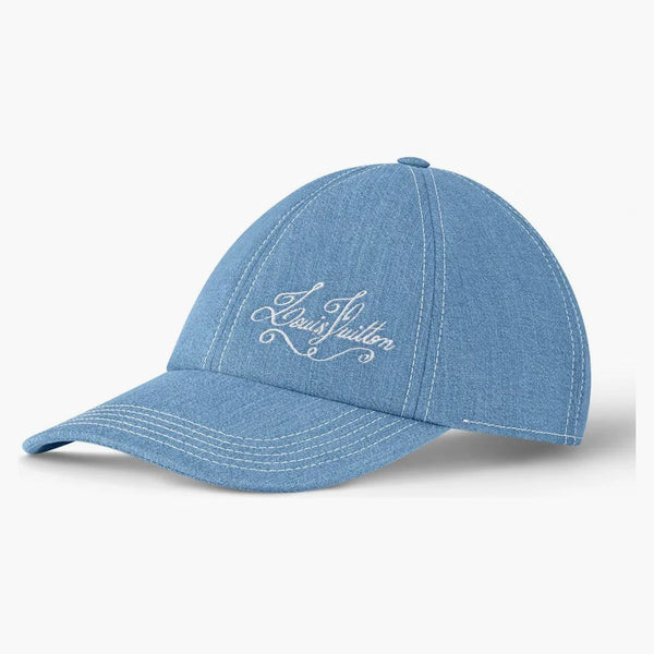 Louis Vuitton Denim Cap Blue