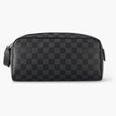 Louis Vuitton Dopp Kit Toilet Pouch Damier Graphite Canvas