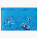 Louis Vuitton Pool Double Card Case Blue Lagoon