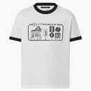 Louis Vuitton Embellished Cotton T-shirt Milky White