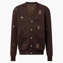 Louis Vuitton Embroidered Cotton Cardigan Henry Taylor Ebony