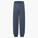 Louis Vuitton Embroidered Jersey Jogpants Slate Grey