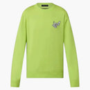 Louis Vuitton Embroidered Lv Logo Shirt Jaune Vert