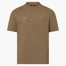 Louis Vuitton Embroidered Signature Cotton T-shirt Kangaroo