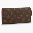 Louis Vuitton Emilie Wallet Monogram Fuchsia