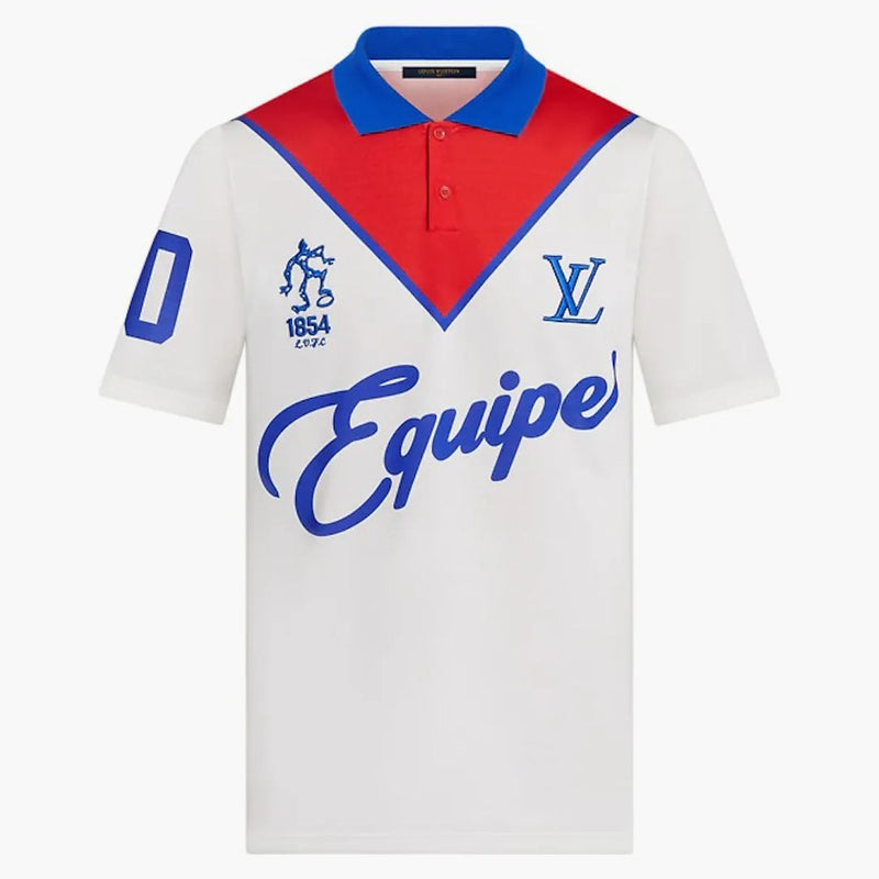 Louis Vuitton Equipe Lv Polo White