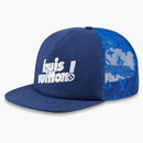 Louis Vuitton Everyday Lv Embroidered Mesh Cap Blue
