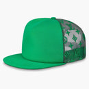 Louis Vuitton Everyday Lv Embroidered Mesh Cap Green