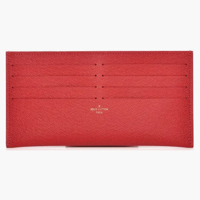 Louis Vuitton Pochette Felicie Card Holder Insert Red
