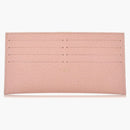 Louis Vuitton Pochette Felicie Card Holder Insert Calfskin Rose Ballerine
