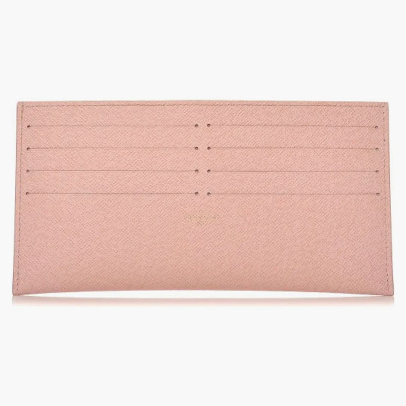 Louis Vuitton Pochette Felicie Card Holder Insert Calfskin Rose Ballerine