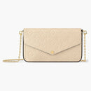 Louis Vuitton Felicie Pochette Cream