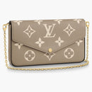 Louis Vuitton Felicie Pochette Dove/cream