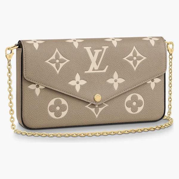 Louis Vuitton Felicie Pochette Dove/cream