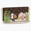 Louis Vuitton Felicie Pochette Monogram Vivienne Myosotis Blue