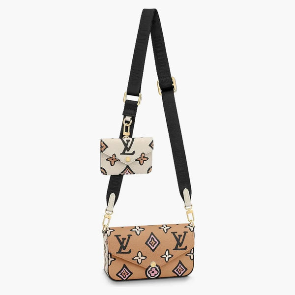 Louis Vuitton Félicie Strap & Go Wild At Heart Arizona Beige