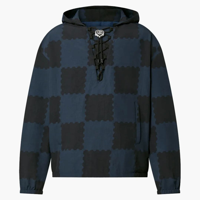 Louis Vuitton X Nigo Giant Damier Laces Windbreaker Dark Ocean