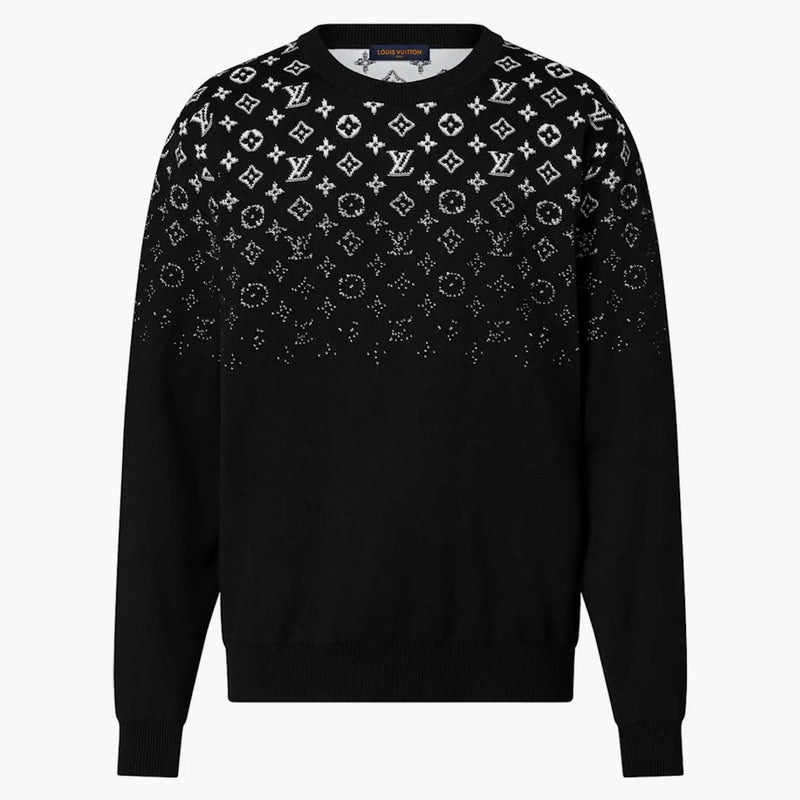 Louis Vuitton Gradient Cotton Crewneck Black/white
