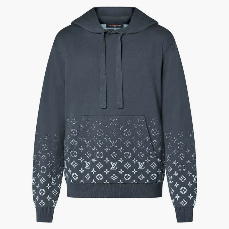 Louis Vuitton Gradient Cotton Hoodie Volcanic Ash