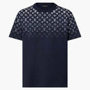Louis Vuitton Gradient Cotton T-shirt Navy Blue