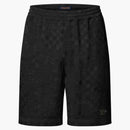 Louis Vuitton Graphic Jacquard Fluid Shorts Black