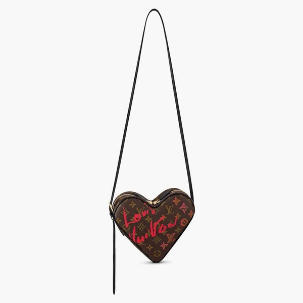 Louis Vuitton Limited Edition Sac Coeur Heartbox Monogram Brown