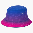 Louis Vuitton Illusion Monogram Bucket Hat Blue Gradient Pink