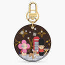 Louis Vuitton Illustre London Xmas Bag Charm And Key Holder Monogram Vivienne Brown