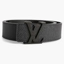 Louis Vuitton Initiales Belt Taiga Ardoise