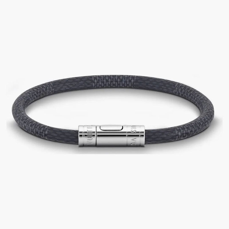Louis Vuitton Keep It Bracelet Damier Graphite Grey