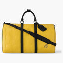 Louis Vuitton Keepall 50 Damier Scuba Yellow