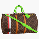 Louis Vuitton Keepall 55 Trunk L’œil Monogram Brown