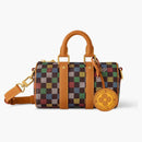 Louis Vuitton Keepall Bandouliere 25 Lv Vers Damier Ebene Multicolor