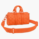 Louis Vuitton Keepall Bandouliere 25 Monogram Embossed Orange