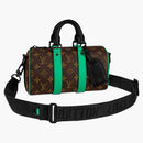 Louis Vuitton Keepall Bandouliere 25 Monogram Macassar Minty Green