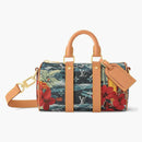 Louis Vuitton Keepall Bandouliere 25 Monogram Surfin Navy Blue