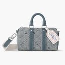 Louis Vuitton Keepall Bandouliere 25 Monogram Washed Denim Canvas