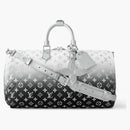 Louis Vuitton Keepall Bandouliere 45 Frost Gardiant Silver