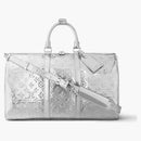 Louis Vuitton Keepall Bandouliere 45 Silver