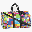 Louis Vuitton Keepall Bandouliere 50 Damier Graphite 3d Multicolor