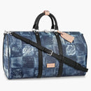 Louis Vuitton Keepall Bandouliere 50 Damier Salt Marine