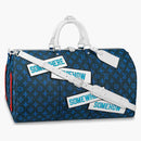 Louis Vuitton Keepall Bandouliere 50 Monogram Blue
