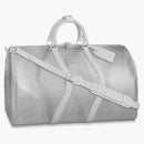 Louis Vuitton Keepall Bandouliere Wavy 50 Epi Plage White