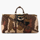 Louis Vuitton Keepall Bandouliere 55 Brown